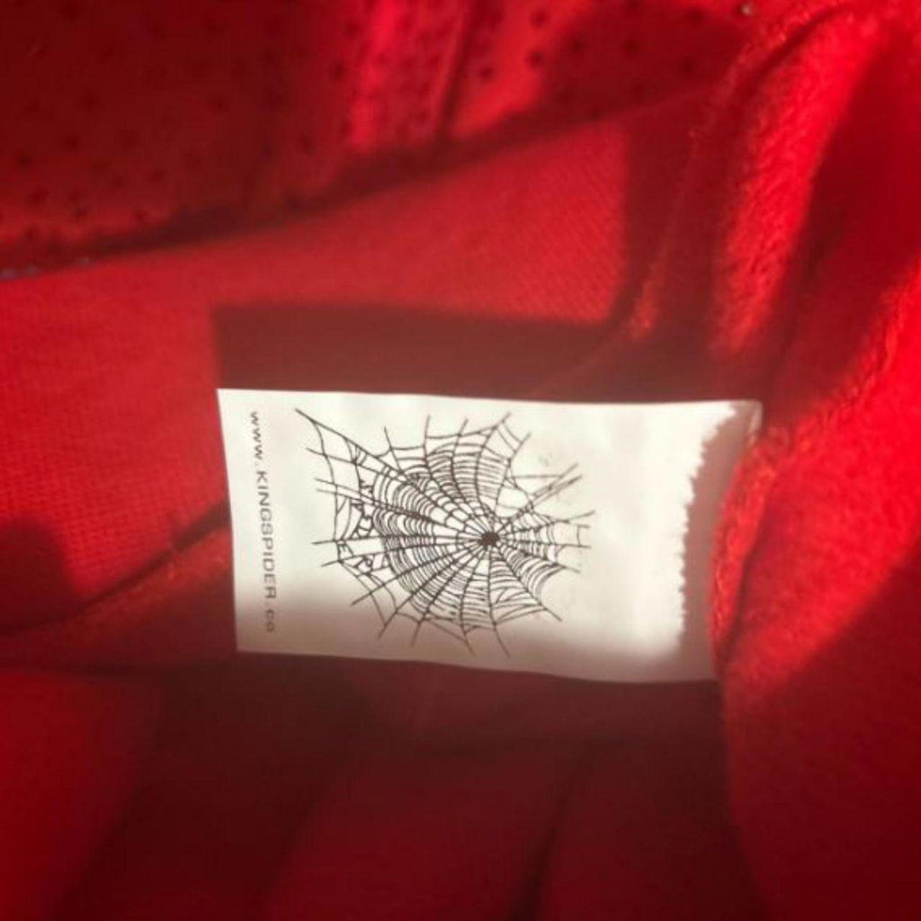 Sp5der Worldwide Men's Red VVS Hoodie - Size Large