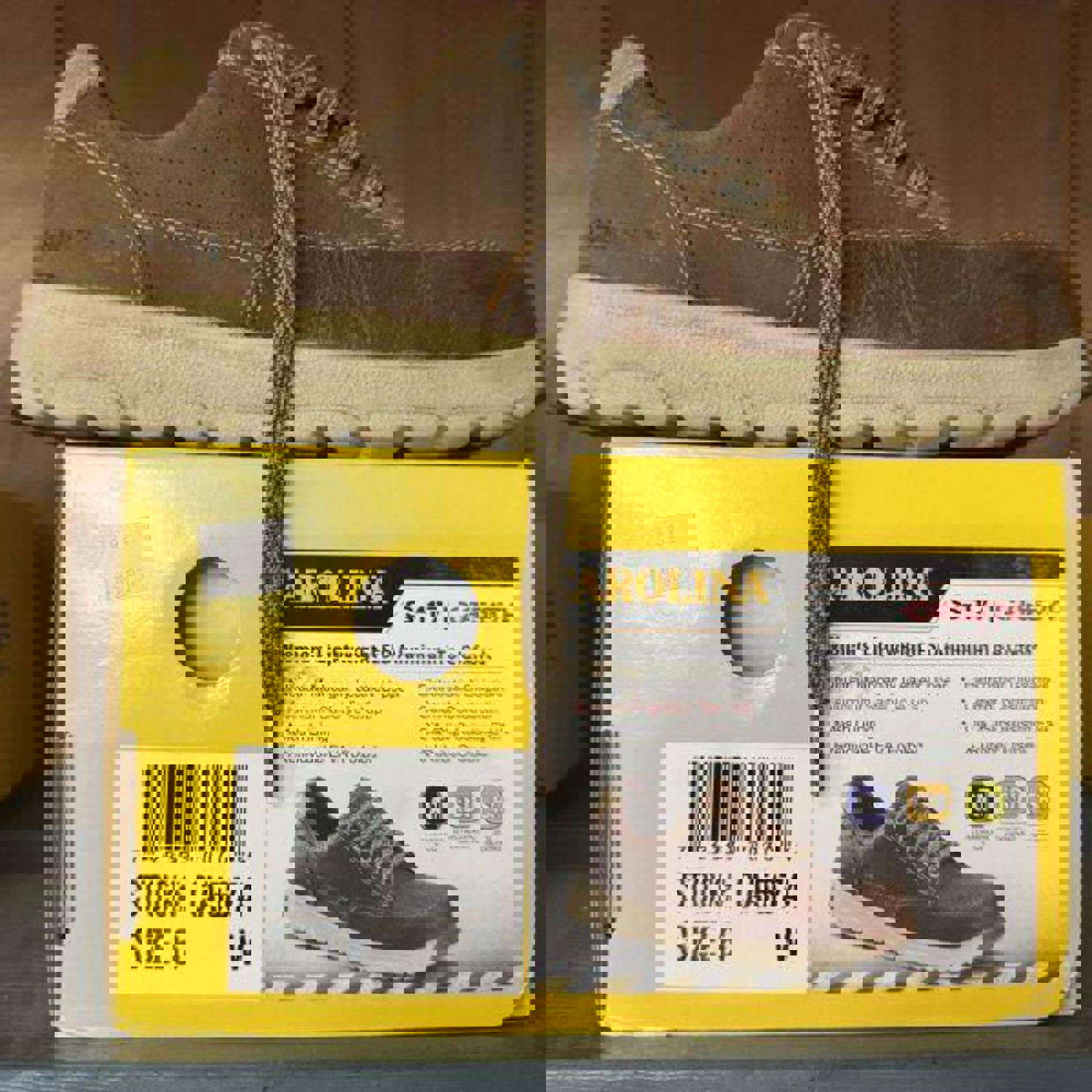 Carolina Women's Lightweight ESD Aluminum Toe Oxford Shoes, - Size 6 W