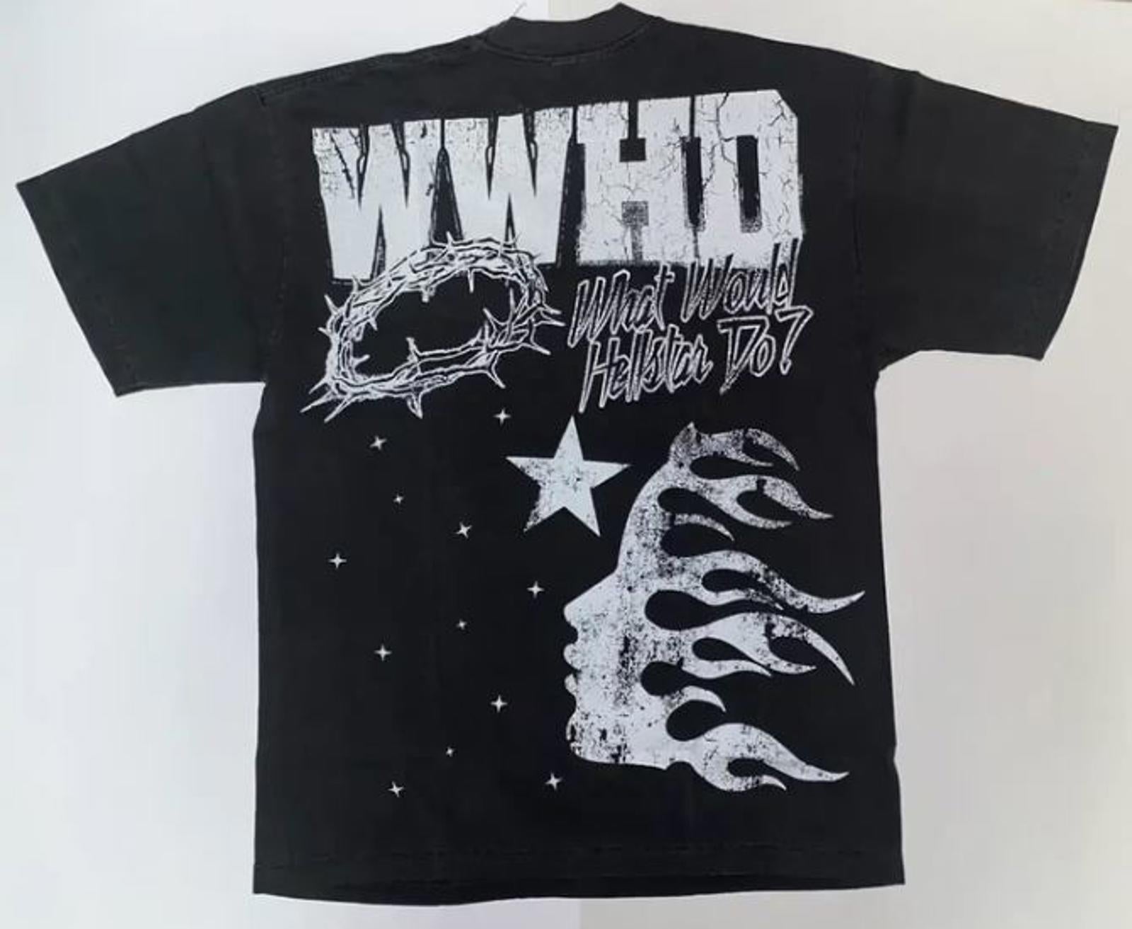 HellStar Path To Paradise Jesus Graphic T-shirt - XL