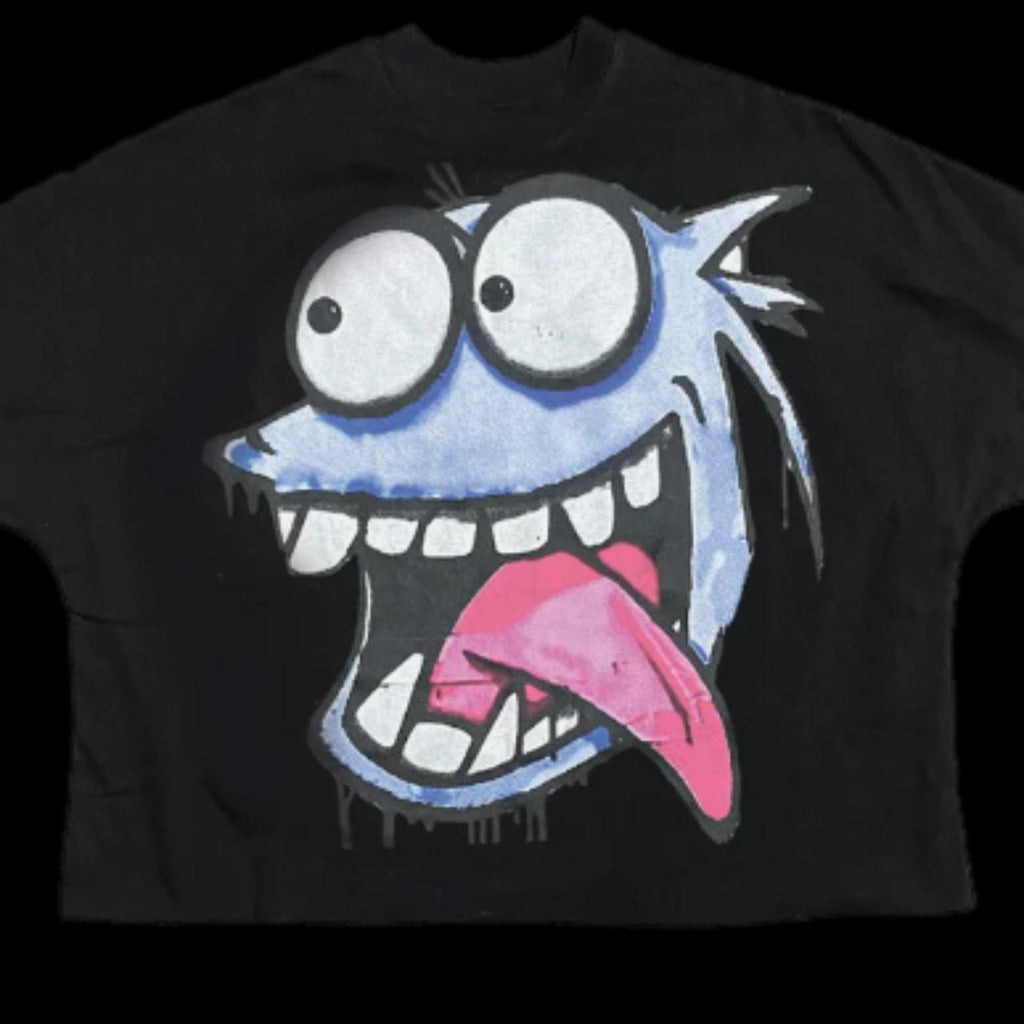 Billionaire Men's Black and Multi Tshirt