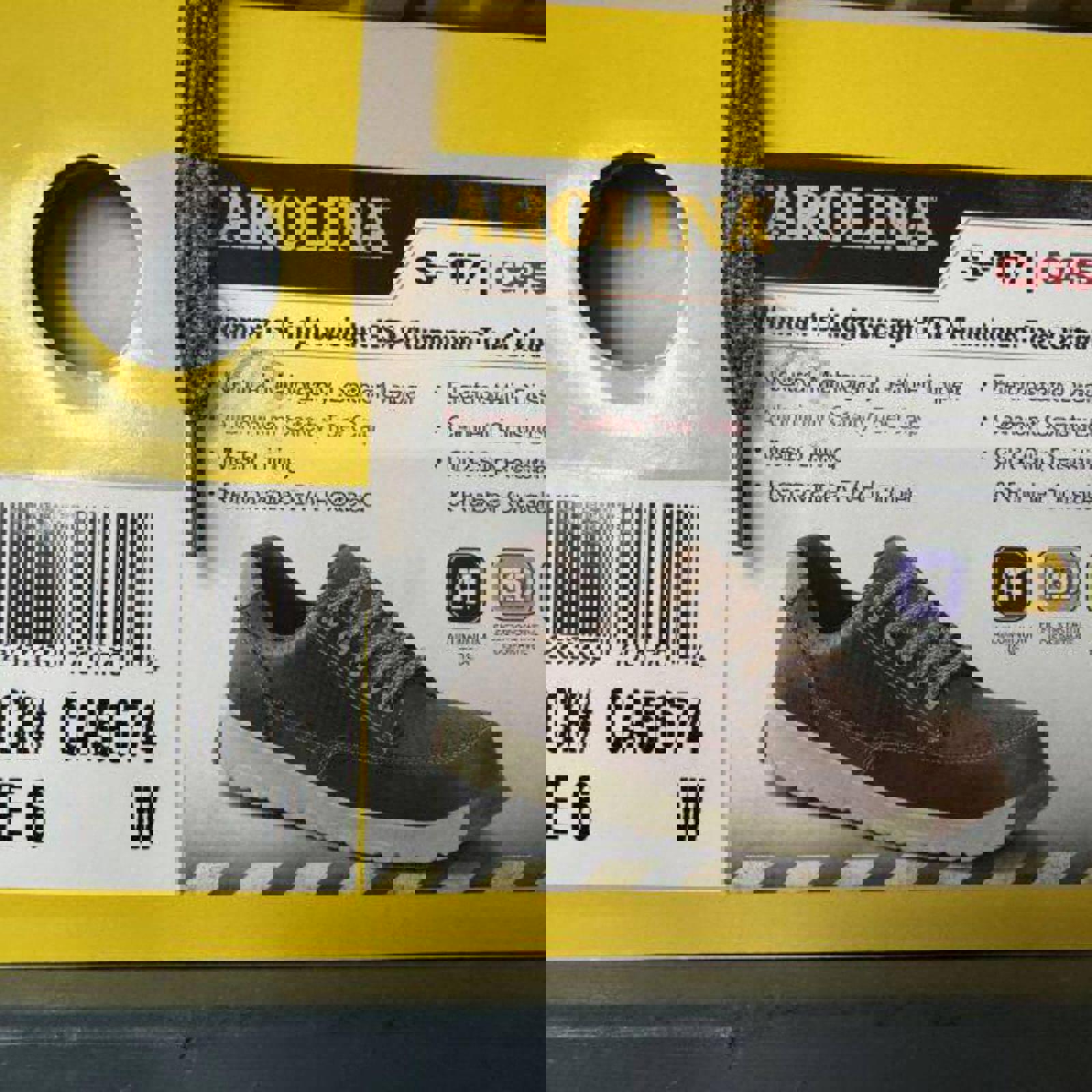 Carolina Women's Lightweight ESD Aluminum Toe Oxford Shoes, - Size 6 W