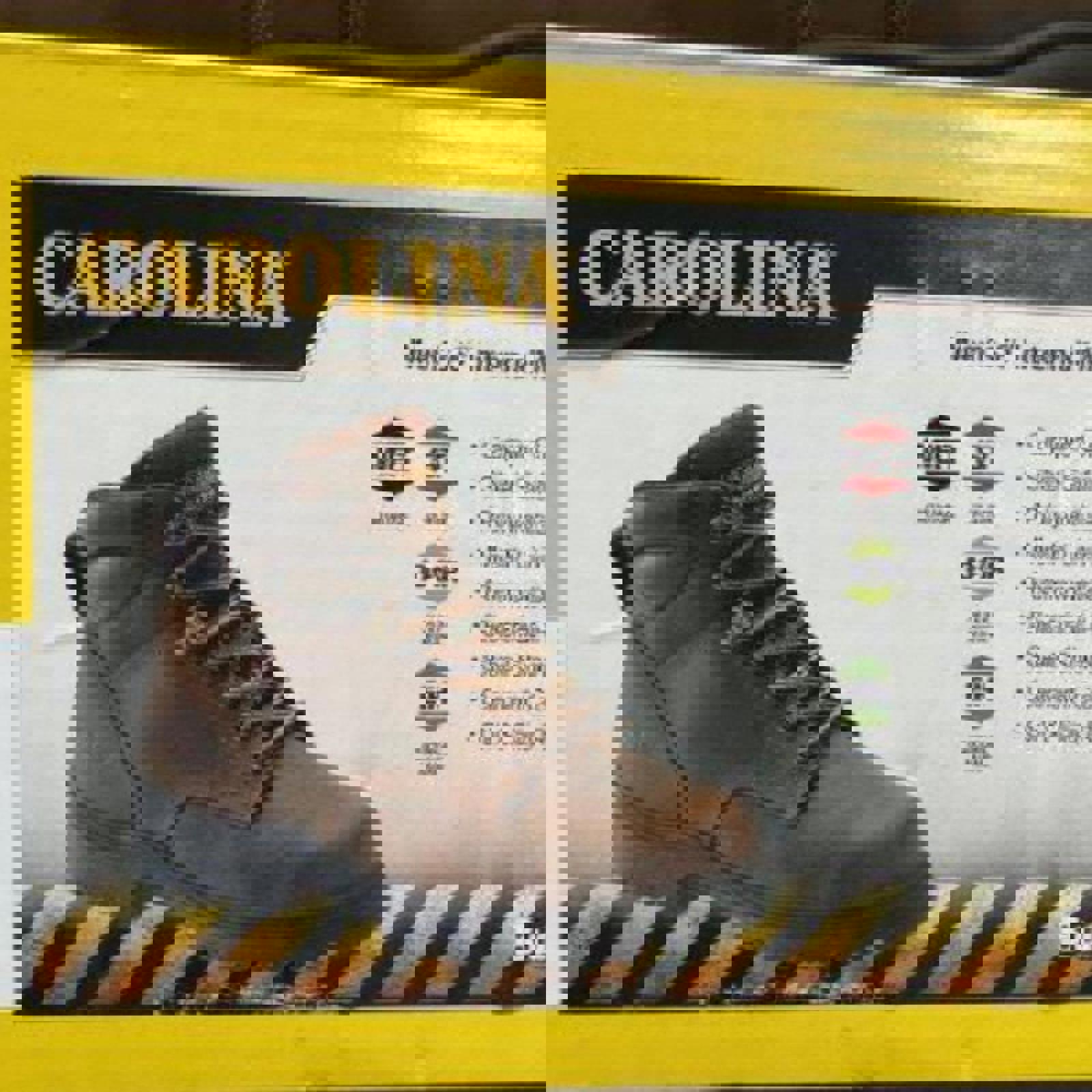 Carolina Men's 6" Internal MetGuard Steel Toe Work Boots - Size 13 2E