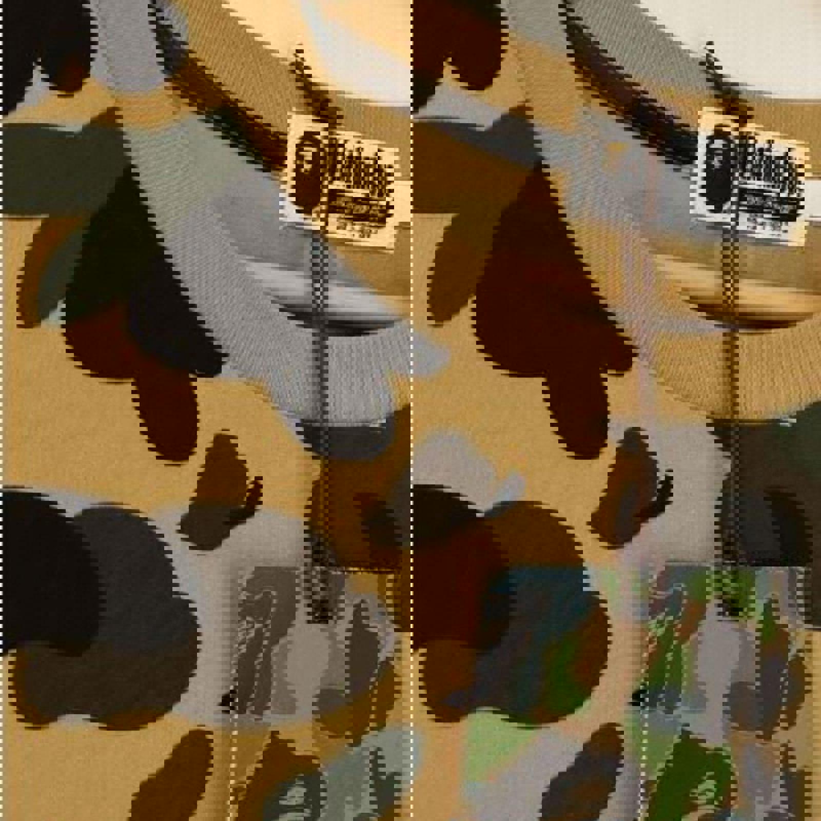 BAPE Shark Face Yellow / Green Camo WGM Tee – XXL