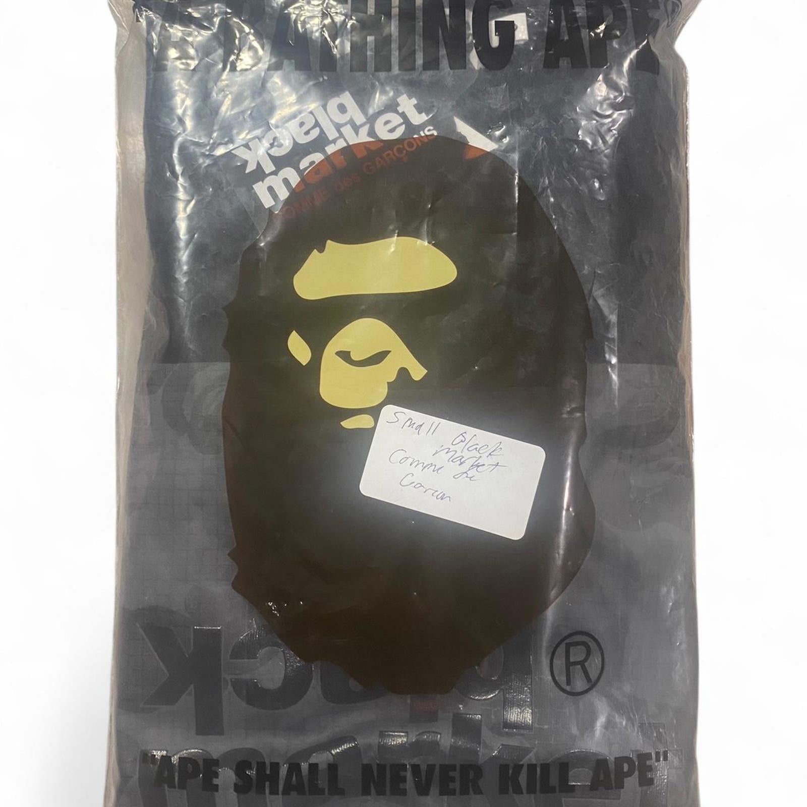 BAPE x Comme des Garçons Black Market Tee (Small)