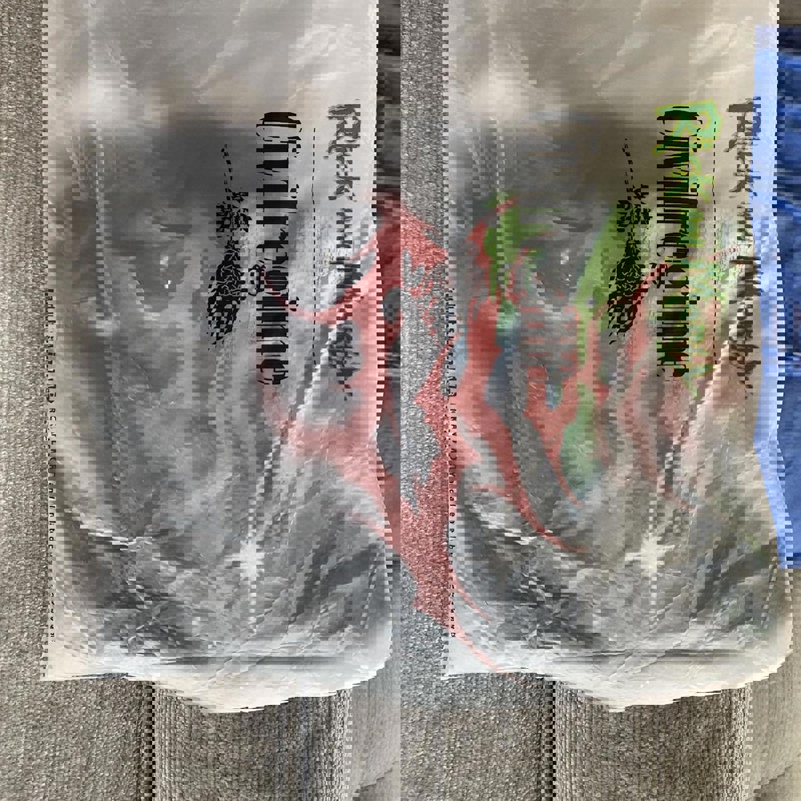 Civil Regime Multi-coloured Rick and Morty Collab Graphic Tee #RickAndMorty