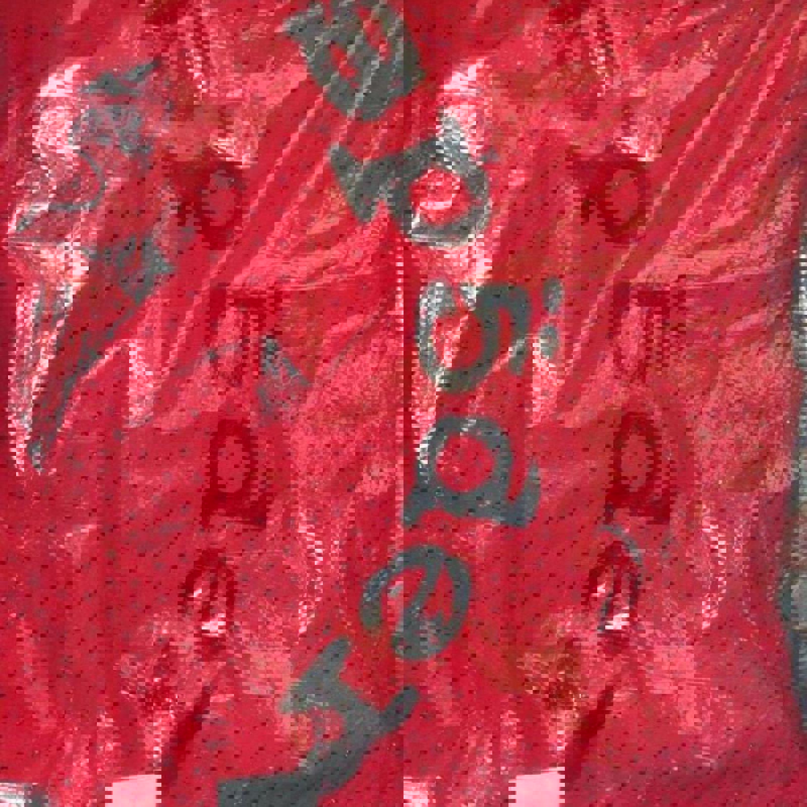 Sp5der Worldwide Men's Red VVS Hoodie - Size Large