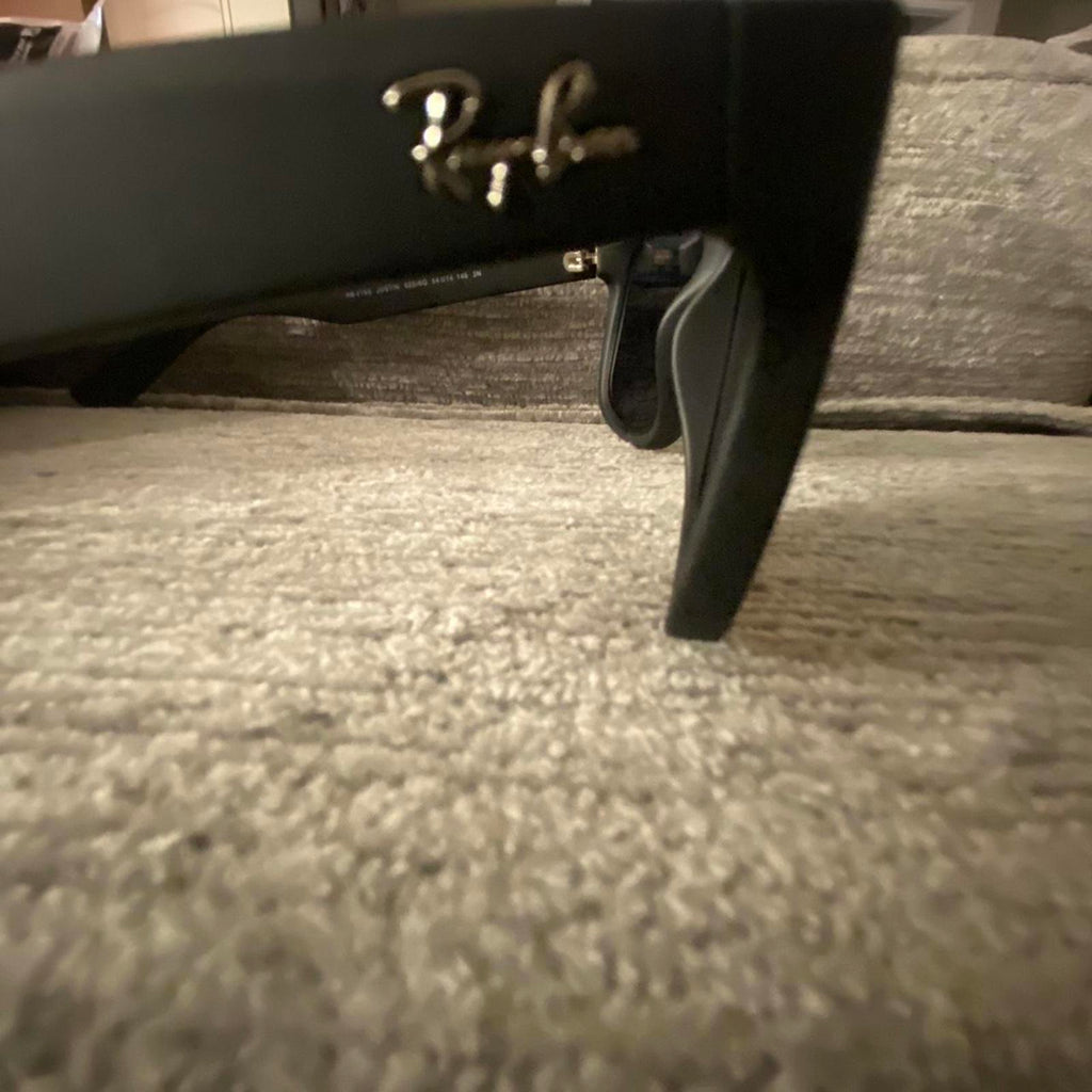 Ray-Ban Justin Classic ORB4165 Sunglasses – Rubber Black, Mirrored Orange Lenses