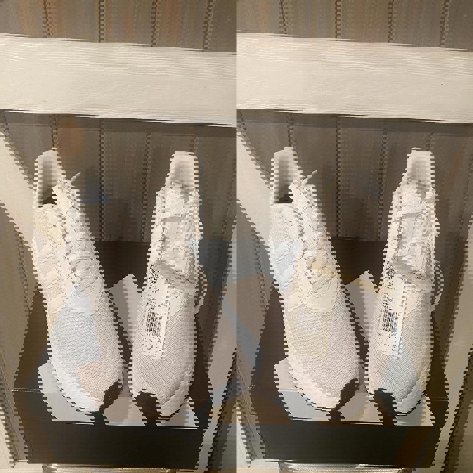 Adidas X_PLRPATH Cloudfoam Comfort Sneakers - Triple White - Size 10