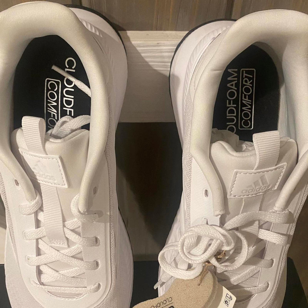 Adidas X_PLRPATH Cloudfoam Comfort Sneakers - Triple White - Size 10