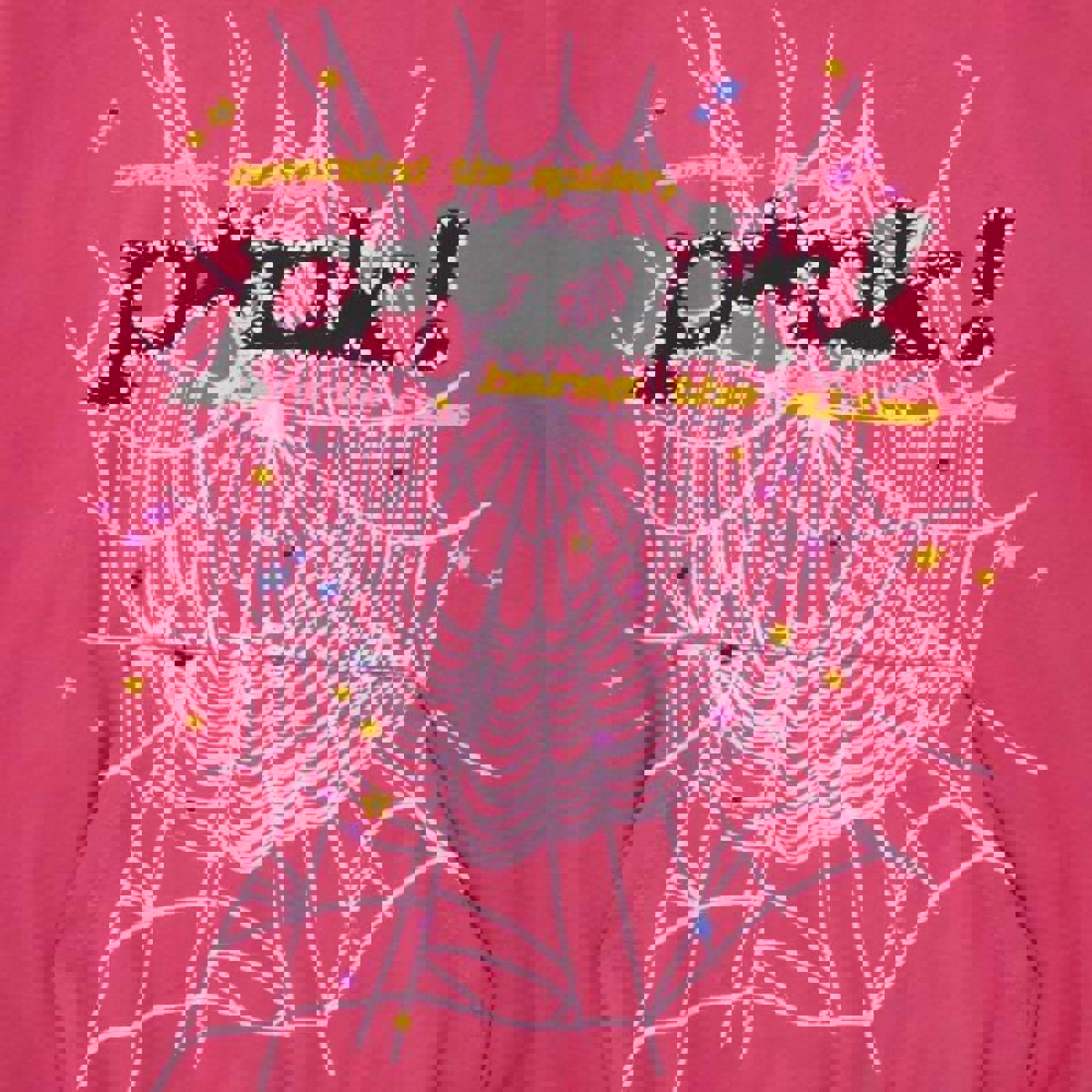 Sp5der Pink Hoodie – Web Graphic Design - XL