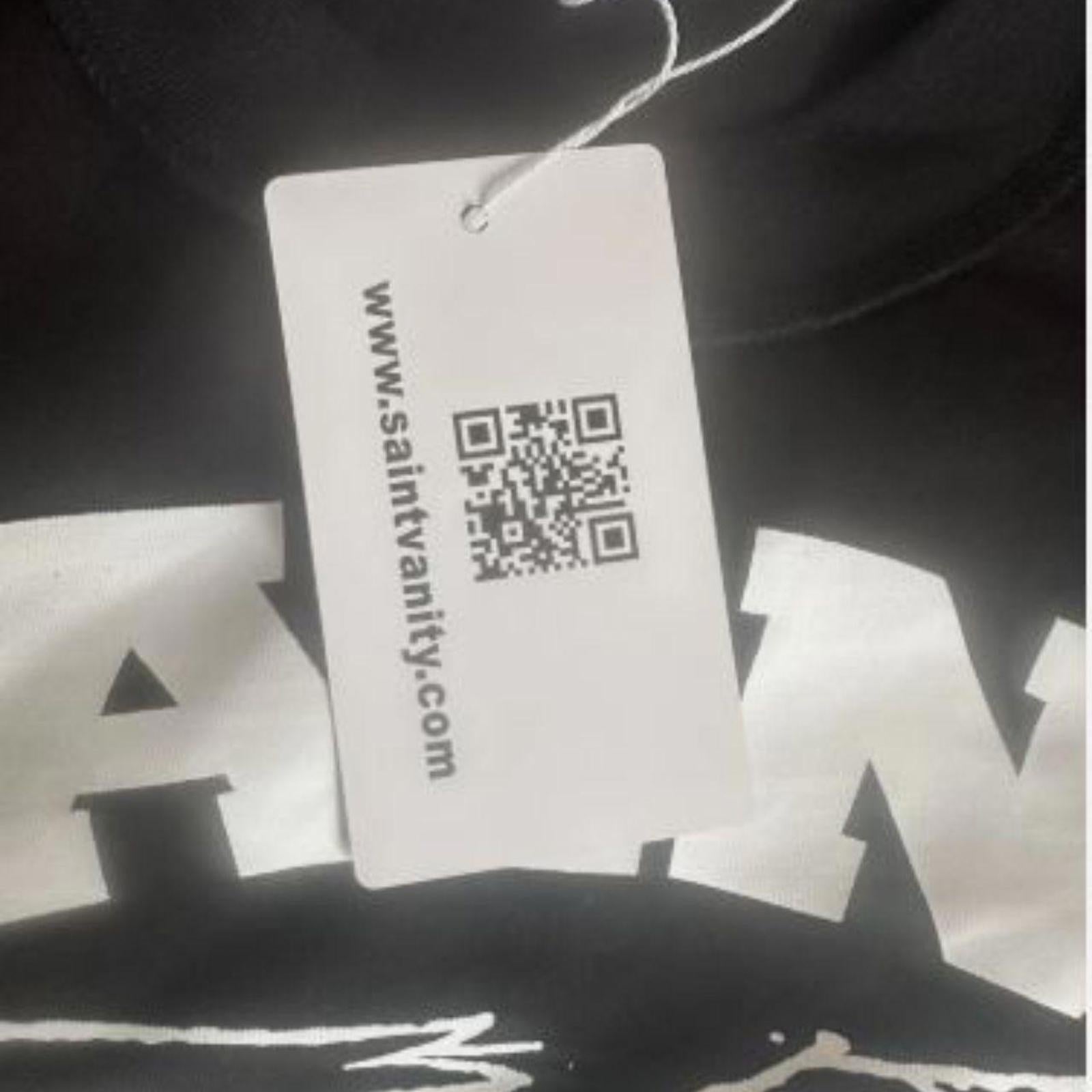 Saint Vanity Black Graphic Tee - Small