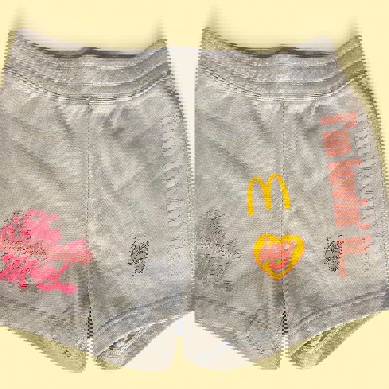 Icy McDonald's x The Saweetie & Tea Bundle-Size Med (1 Shirt, 2 Shorts, 1 Hood)