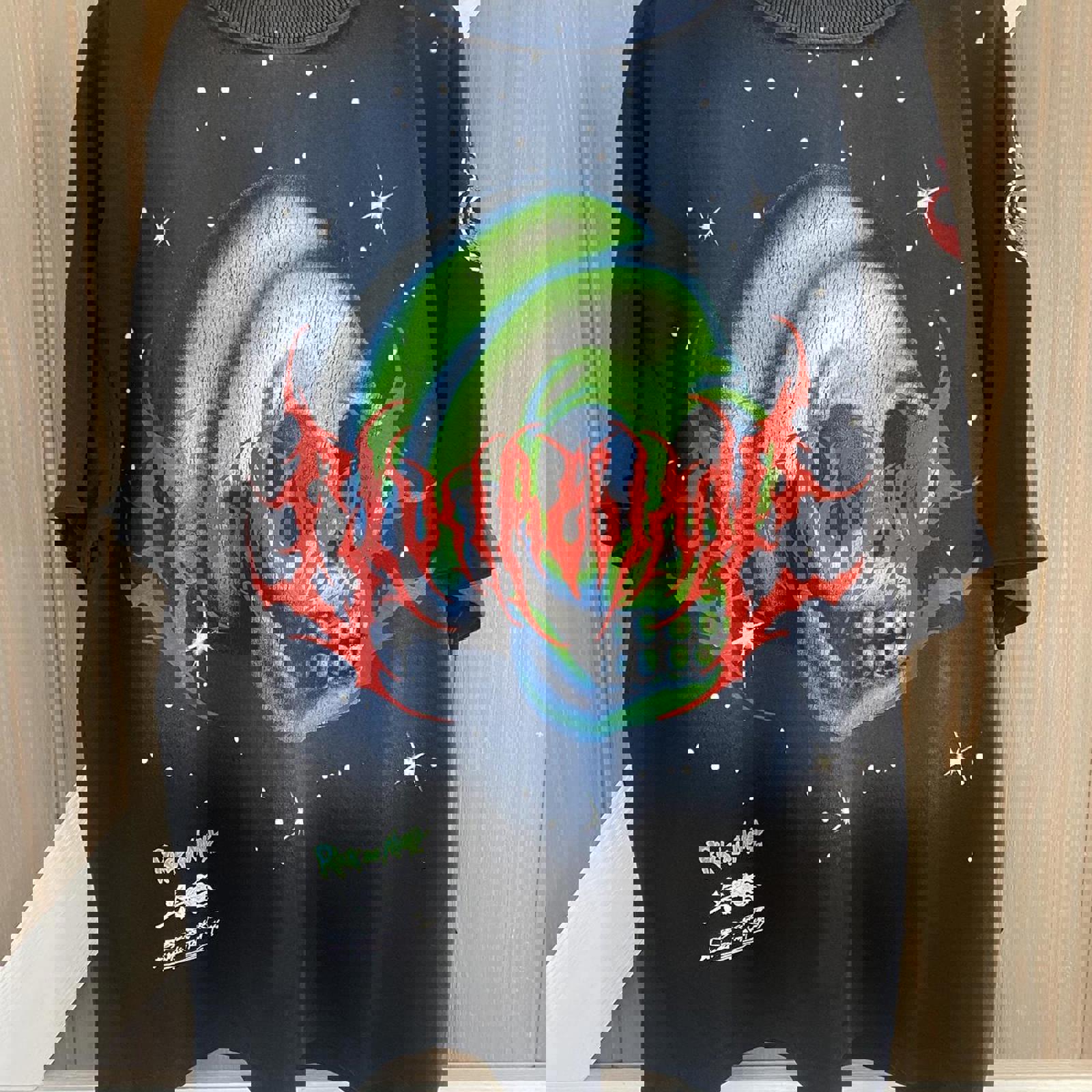 Civil Regime Multi-coloured Rick and Morty Collab Graphic Tee #RickAndMorty