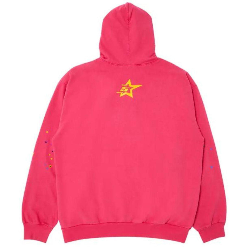 Sp5der Pink Hoodie – Web Graphic Design - XL