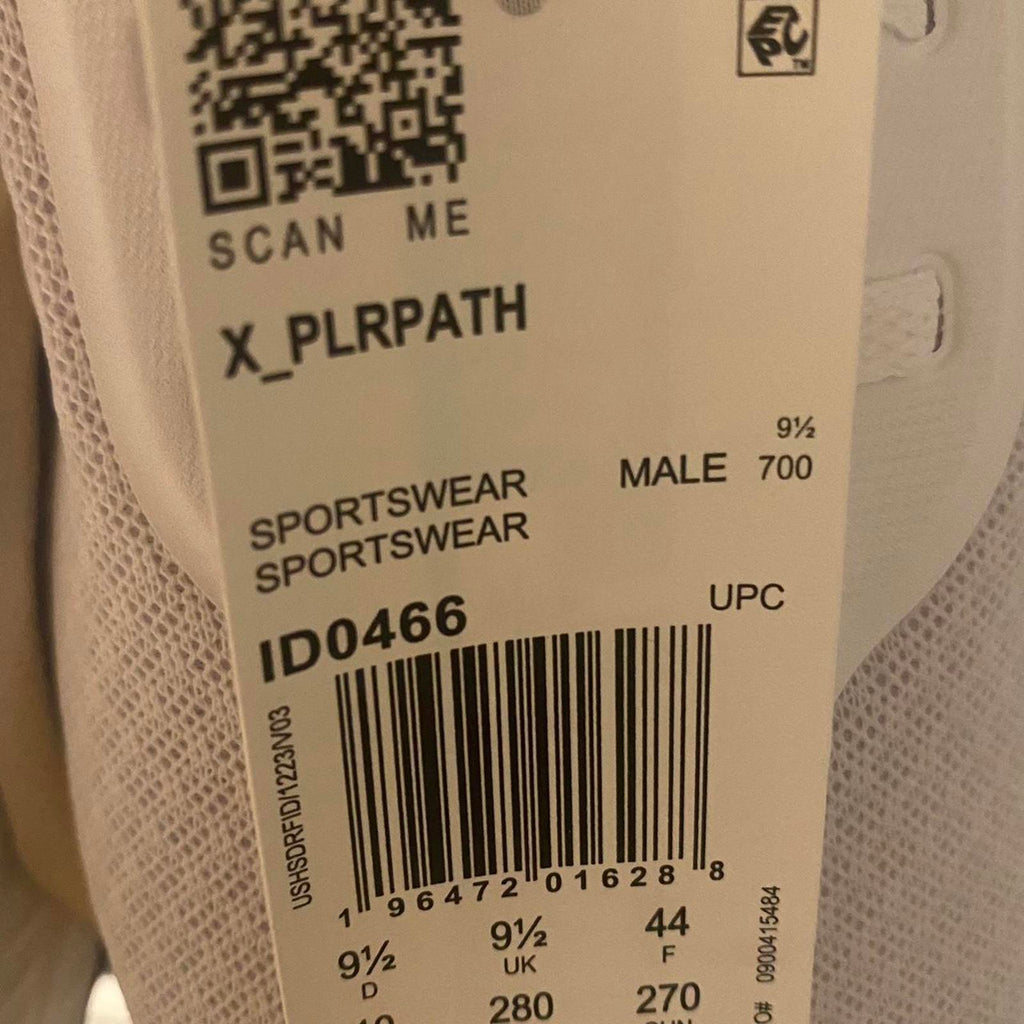 Adidas X_PLRPATH Cloudfoam Comfort Sneakers - Triple White - Size 10