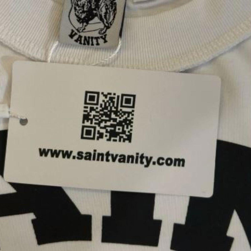 Saint Vanity White Graphic Tee – Large