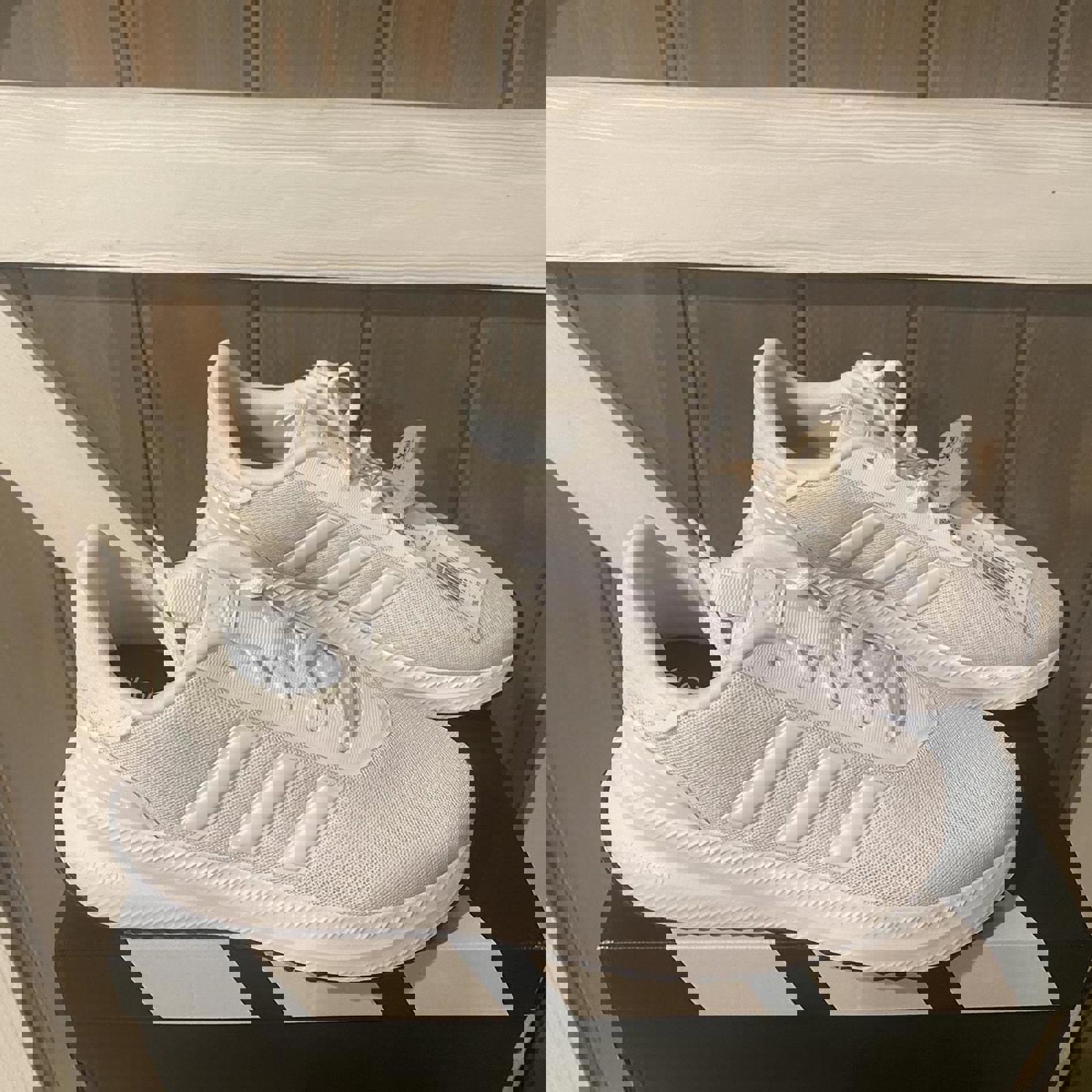 Adidas X_PLRPATH Cloudfoam Comfort Sneakers - Triple White - Size 10