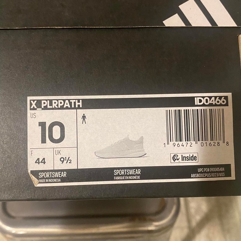 Adidas X_PLRPATH Cloudfoam Comfort Sneakers - Triple White - Size 10